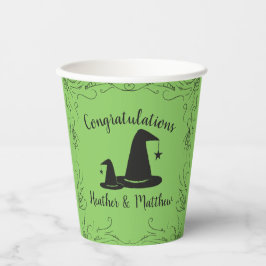 Vasos De Papel Gorra de brujas Baby Shower Halloween