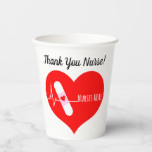 Gracias, Enfermera Apreciación Corazón