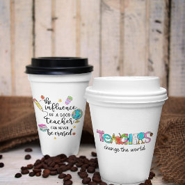 Vasos De Papel Gracias Profesor