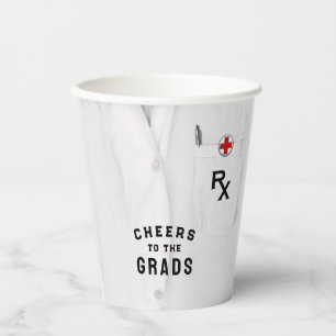 Vasos De Papel Graduación de la Facultad de Farmacia
