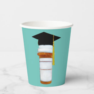 Vasos De Papel Graduación de la Facultad de Farmacia