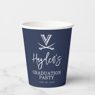 Vasos De Papel Graduación de la Universidad de Virginia