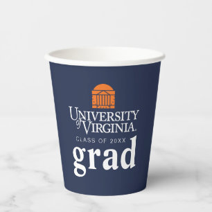 Vasos De Papel Graduación de la Universidad de Virginia
