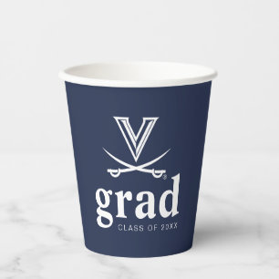 Vasos De Papel Graduación de la Universidad de Virginia