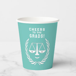 Vasos De Papel Graduación en Facultad de Derecho