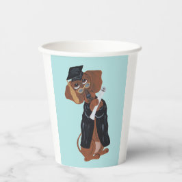 Vasos De Papel Graduado de Dachshund