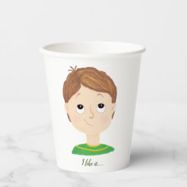 Vasos De Papel Gráfico de emociones de mis sentimientos