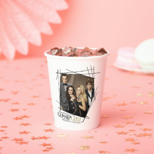 Vasos De Papel Gráfico Glamour Glamour Group Gossip Chica