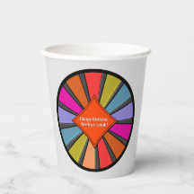 Gran Círculo Personalizado De Colores Brillantes