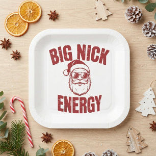 Vasos De Papel Gran Energía de Nick Divertida Cita de Navidad de 