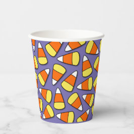 Vasos De Papel Gran maíz de dulce de Halloween con tazas de papel