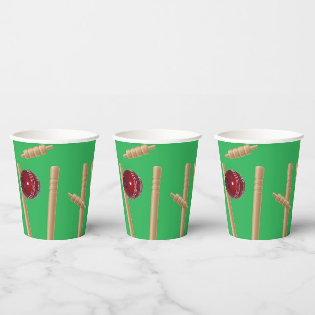Vasos De Papel Green Bowl En Cricket, (Multi)