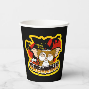 Vasos De Papel Gremlins   Gizmo de miedo de banda