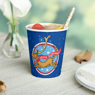 Vasos De Papel Grinch   Máx. Merry Grinchmas!