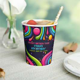 Vasos De Papel Groovy Birthday Bash