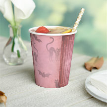 Grunge polvoriento murciélagos rosados gatos rayas