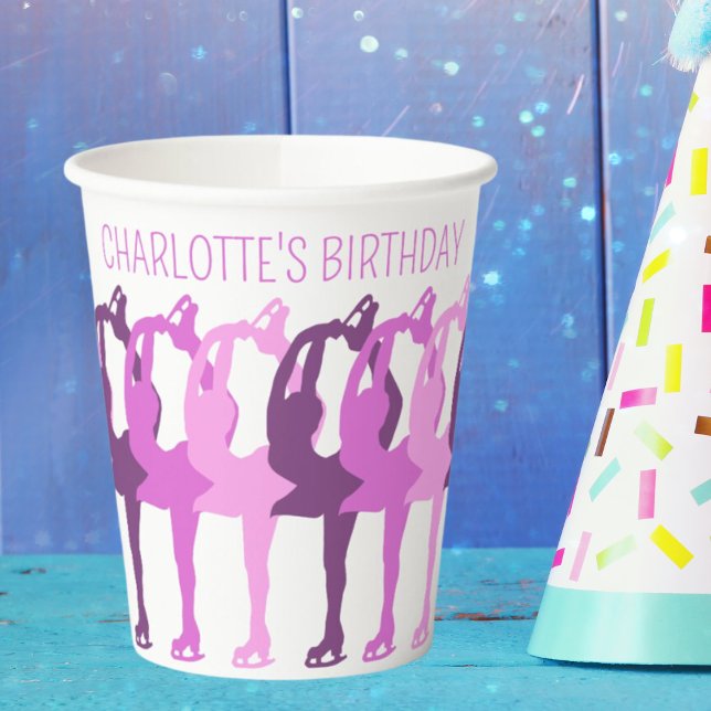 Vasos De Papel Grupo sincronizado de patinaje artístico personali (Subido por el creador)