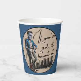 Vasos De Papel Guay Frankenstein si lo tienes, atójalo