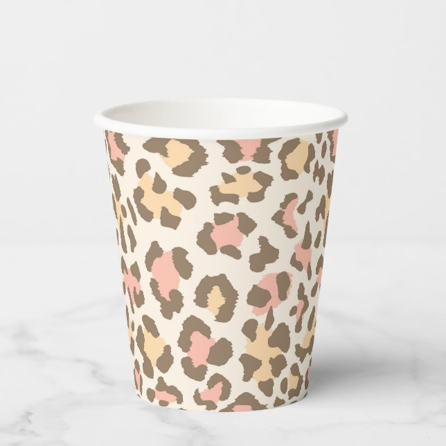 Vasos De Papel Guepardo (Anverso)
