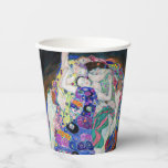 Vasos De Papel Gustav Klimt - La Virgen<br><div class="desc">The Virgin / The Maiden - Gustav Klimt,  Oil on Canvas,  1913</div>