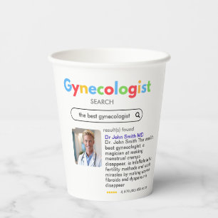 Vasos De Papel GYNECOLOGIST obstetrician doctor antistress 02