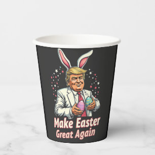 Vasos De Papel Hacer de la Pascua grande otra vez los huevos de T