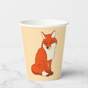 Vasos De Papel Hala el buen zorro