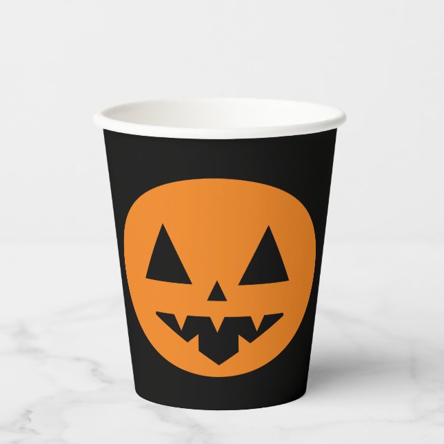 Vasos De Papel Halloween (Anverso)