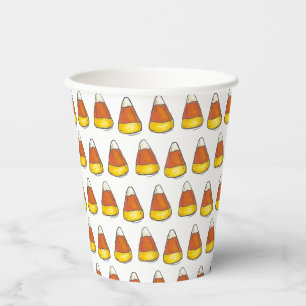 Vasos De Papel Halloween Acción de Gracias Trick-or-Treat Candy C