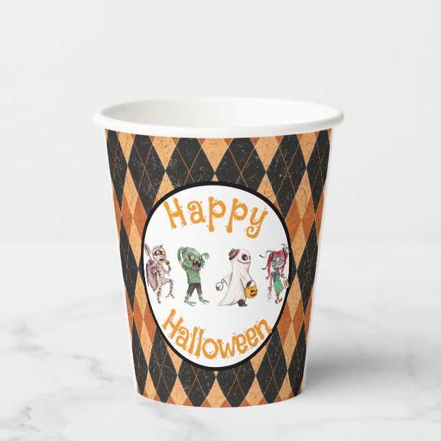 Vasos De Papel Halloween Bash Spooktacular (Anverso)