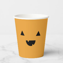 Vasos De Papel Halloween de calabaza suave