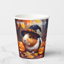 Vasos De Papel Halloween de Cerdo de Guinea