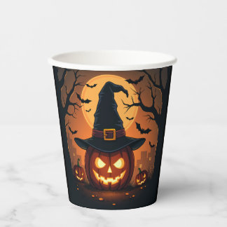 Vasos De Papel Halloween dulce contigo