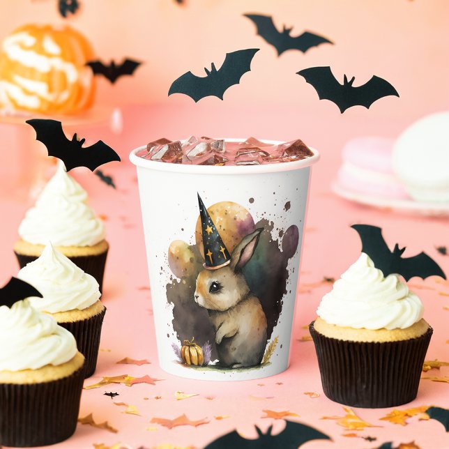 Vasos De Papel Halloween en la margarita de natalidad (Subido por el creador)