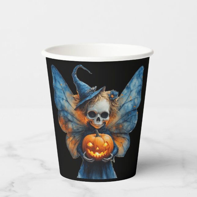 Vasos De Papel Halloween Fairy (Anverso)