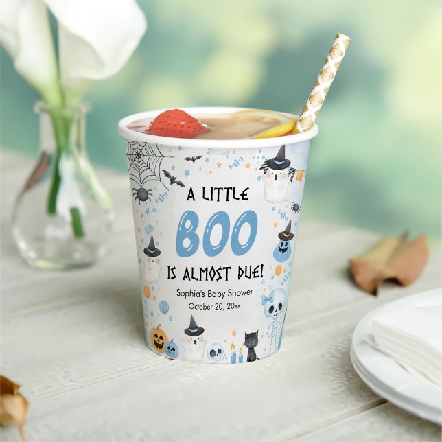 Vasos De Papel Halloween Ghost Baby Shower Fiesta (Subido por el creador)
