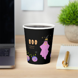 Vasos De Papel Halloween Ghost Skull Garland Baby Shower