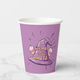 Vasos De Papel Halloween Girly - el camino a los dulces