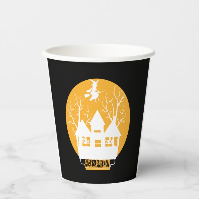 Vasos De Papel Halloween Halloween (Anverso)