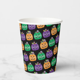 Vasos De Papel Halloween Jack O Lantern Candy