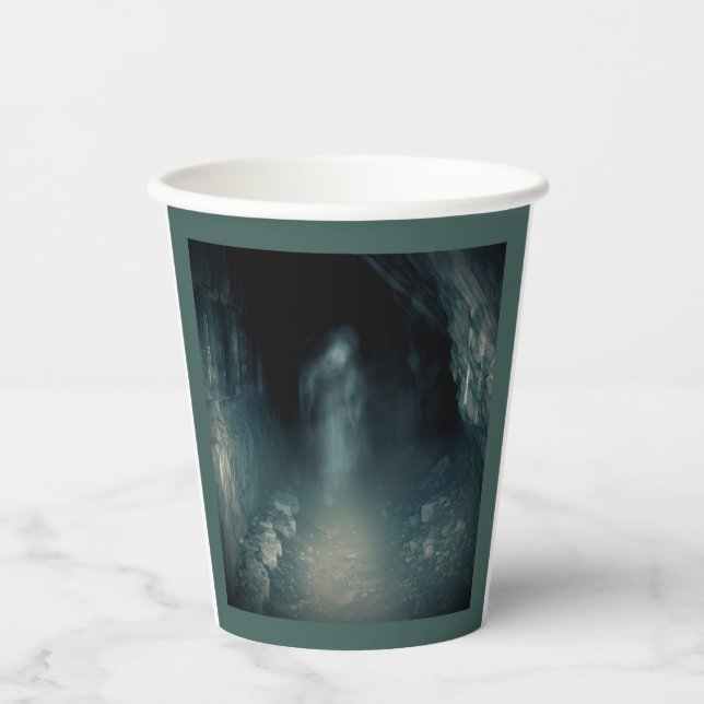 Vasos De Papel Halloween - Mina embrujada 2 (Anverso)