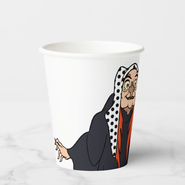 Vasos De Papel Halloween Nieve Polvo de papel de manzana envenena (Anverso)