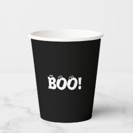 Vasos De Papel ¡Halloween Scary Boo!
