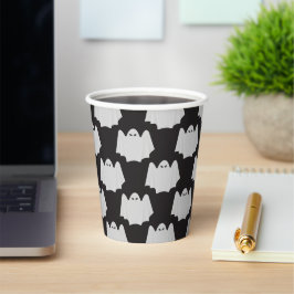 Vasos De Papel Halloween, Scary Ghost, Trick Or Treat, Boo