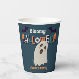 Vasos De Papel Halloween sombrío -