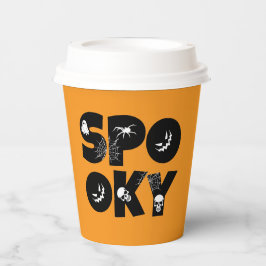 Vasos De Papel Halloween spooky