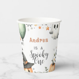 Vasos De Papel Halloween Spooky primero uno