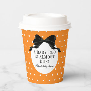 Vasos De Papel Halloween Tema Baby Boo Shower