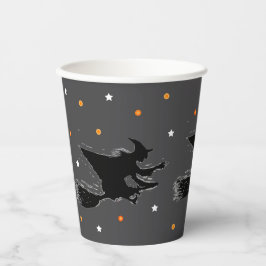 Vasos De Papel Halloween Witch Party