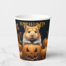 Vasos De Papel Hamster Halloween